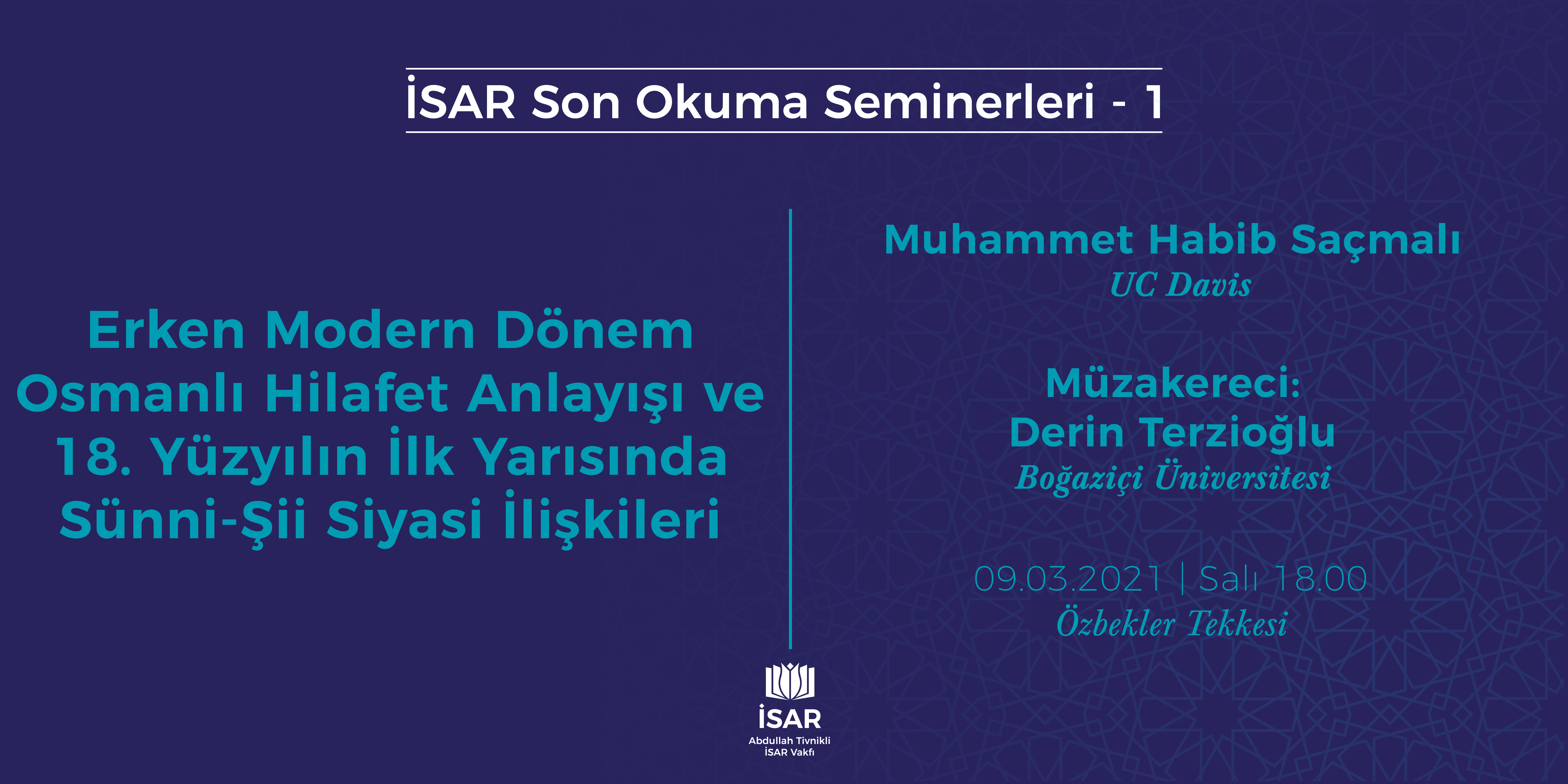 Erken Modern Dönem Osmanlı Hilafet Anlayışı ve 18. Yüzyılın İlk Yarısında Sünni-Şii Siyasi İlişkileri