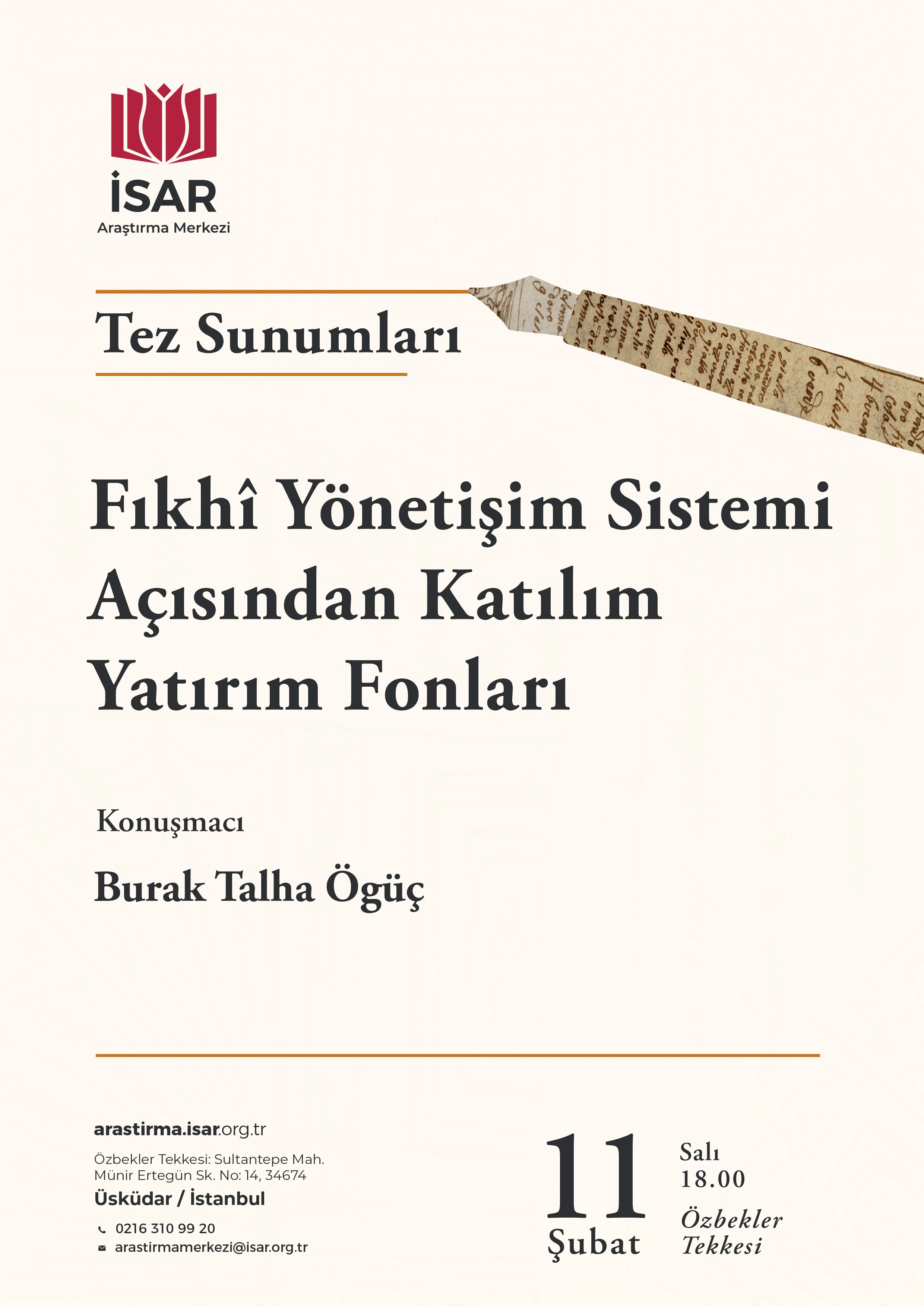 Fıkhî Yönetişim Sistemi Açısından Katılım Yatırım Fonları