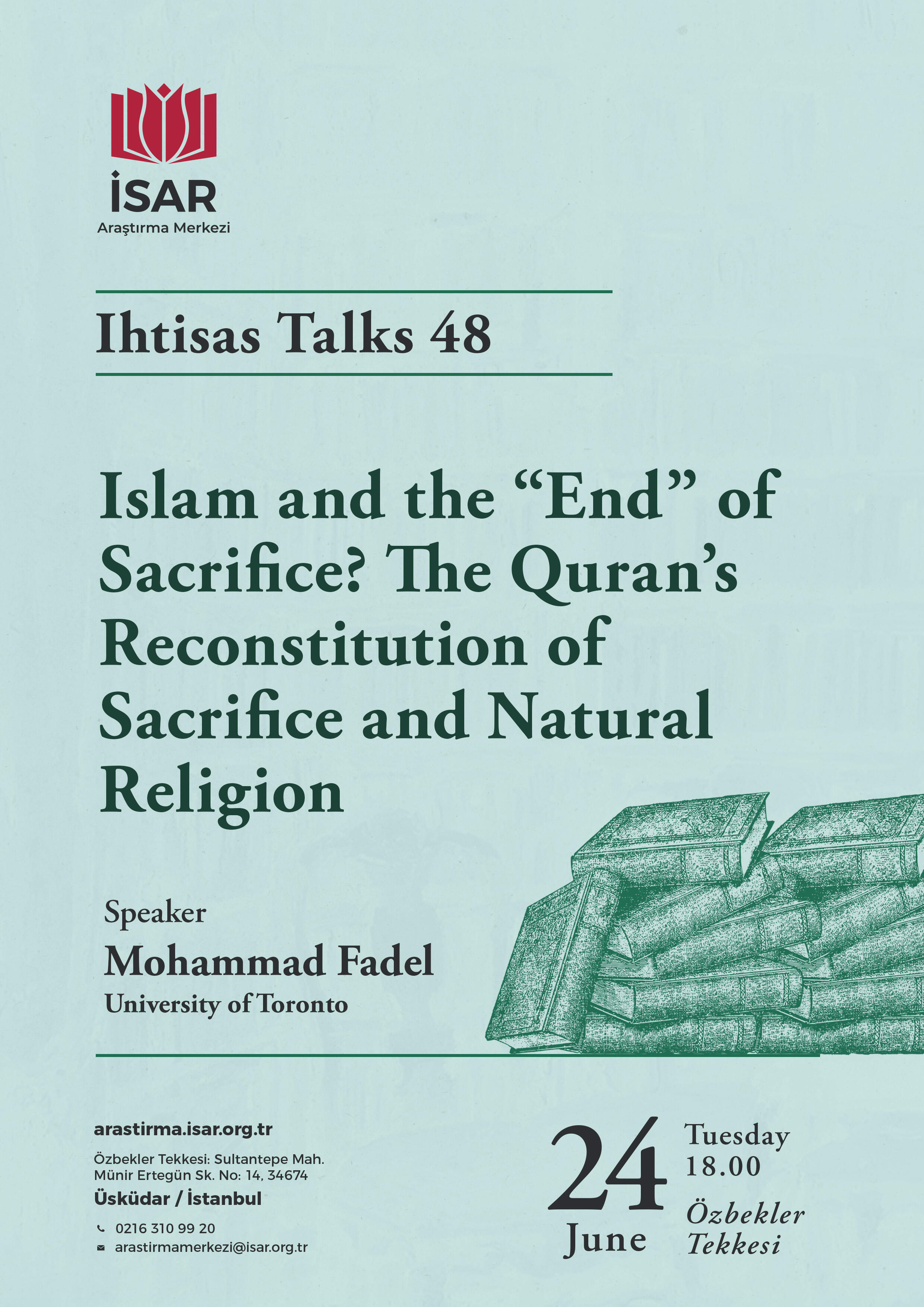 Islam and the End of Sacrifice? The Quran's Reconstitution of Sacrifice and Natural Religion